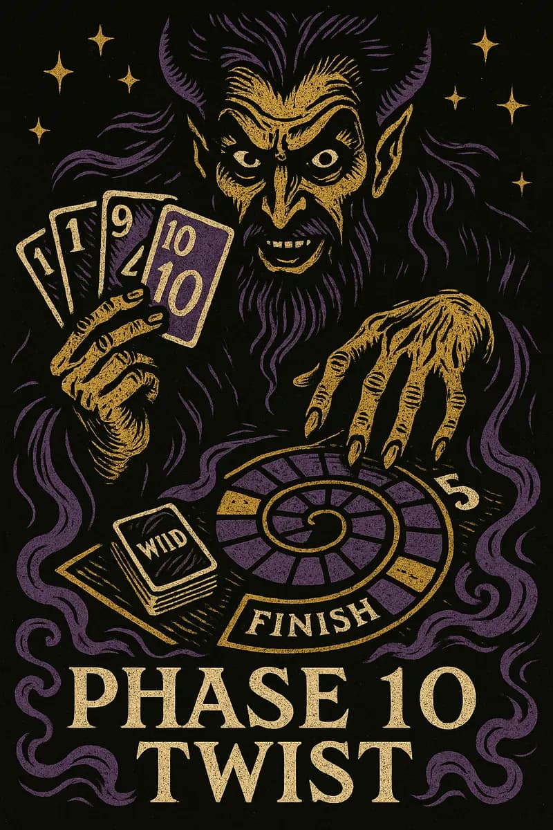 Phase 10 Twist — stylized Game Grimoire cover