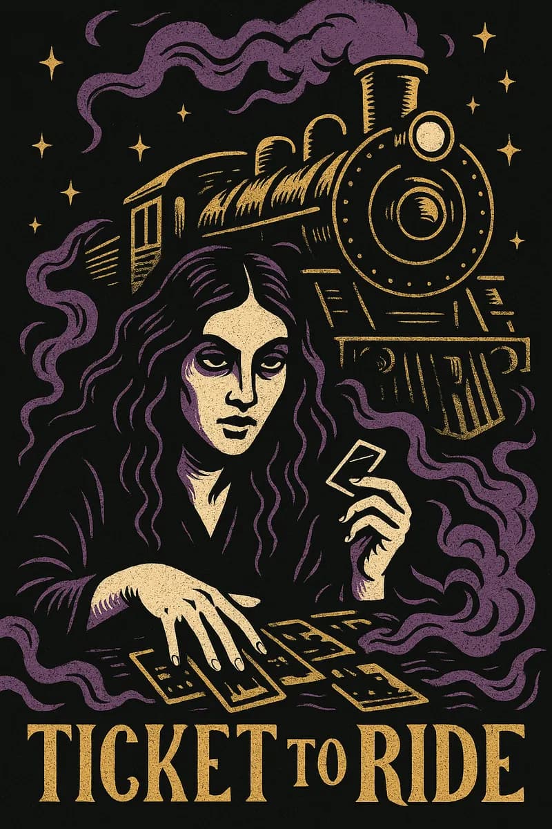 Ticket to Ride — stylized Game Grimoire cover